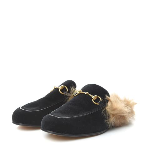 gucci slippers mannen|gucci fur slippers velvet bottom.